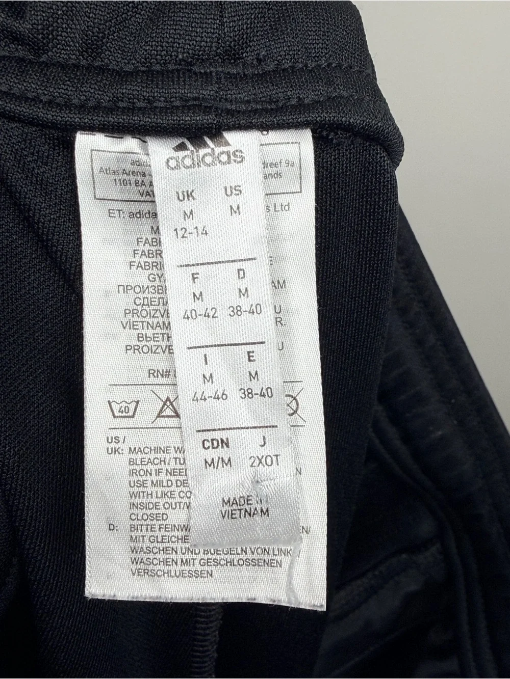 Adidas Climacool Track Pants Mens M Black Tapered Soccer Training Ankle Zip
